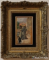 VBS_9493 - Mostra I Macchiaioli - Giovanni Fattori - La seconda moglie che pesca nel porto di Livorno, 1895 circa